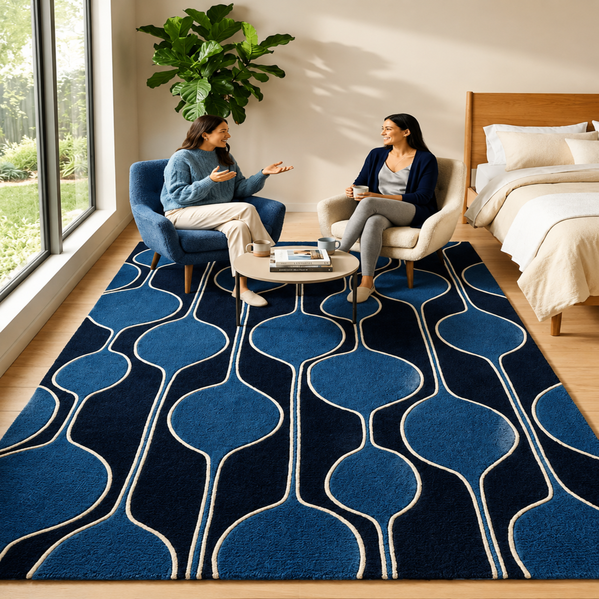 Ogee Wave Rug