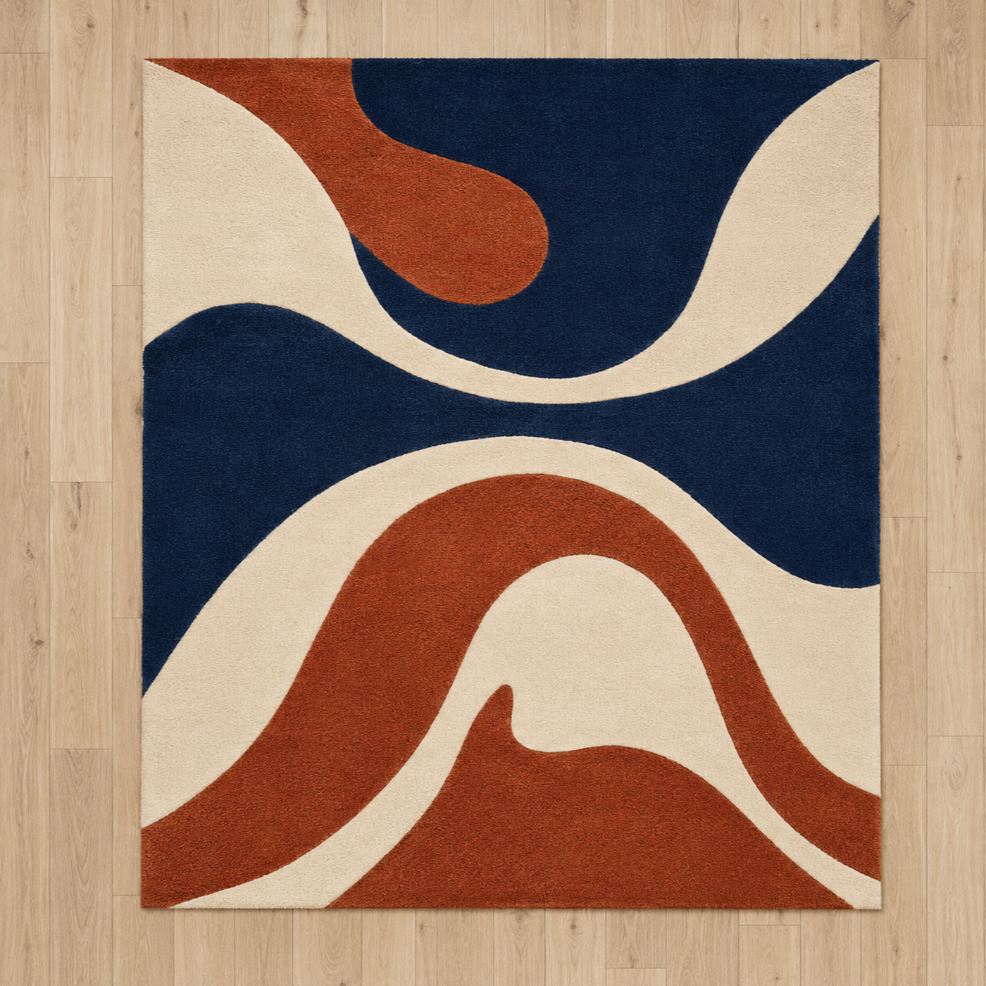 Tide & Tera Rug texture and craftsmanship detail