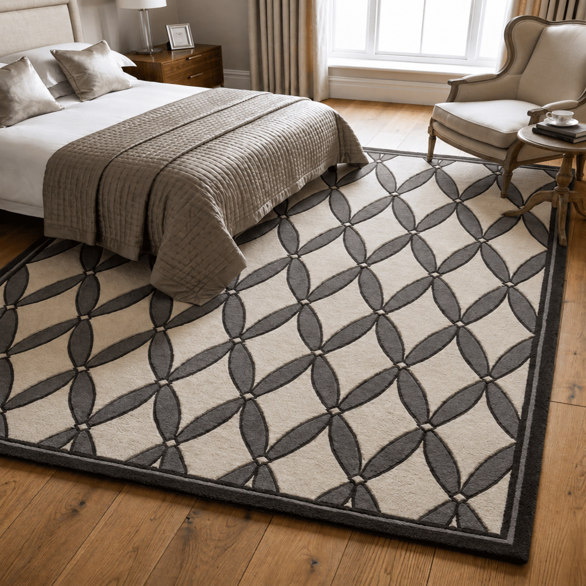Trellis rug