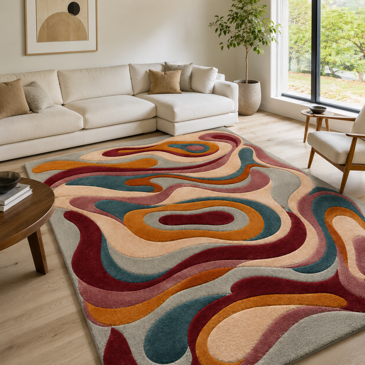 Abstract Flow Rug