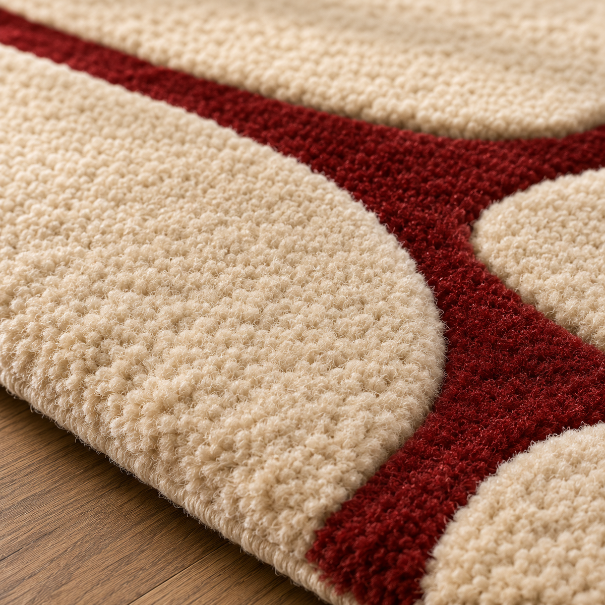 Crimson Pebble Rug