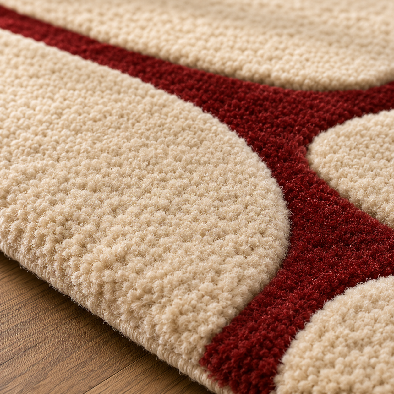Crimson Pebble Rug