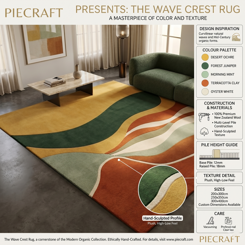 Wave Crest Rug