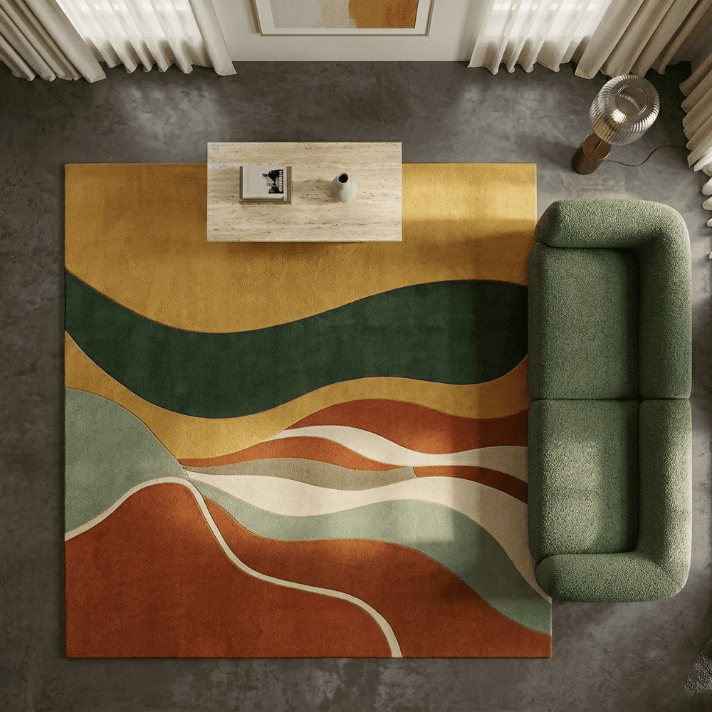Wave Crest Rug