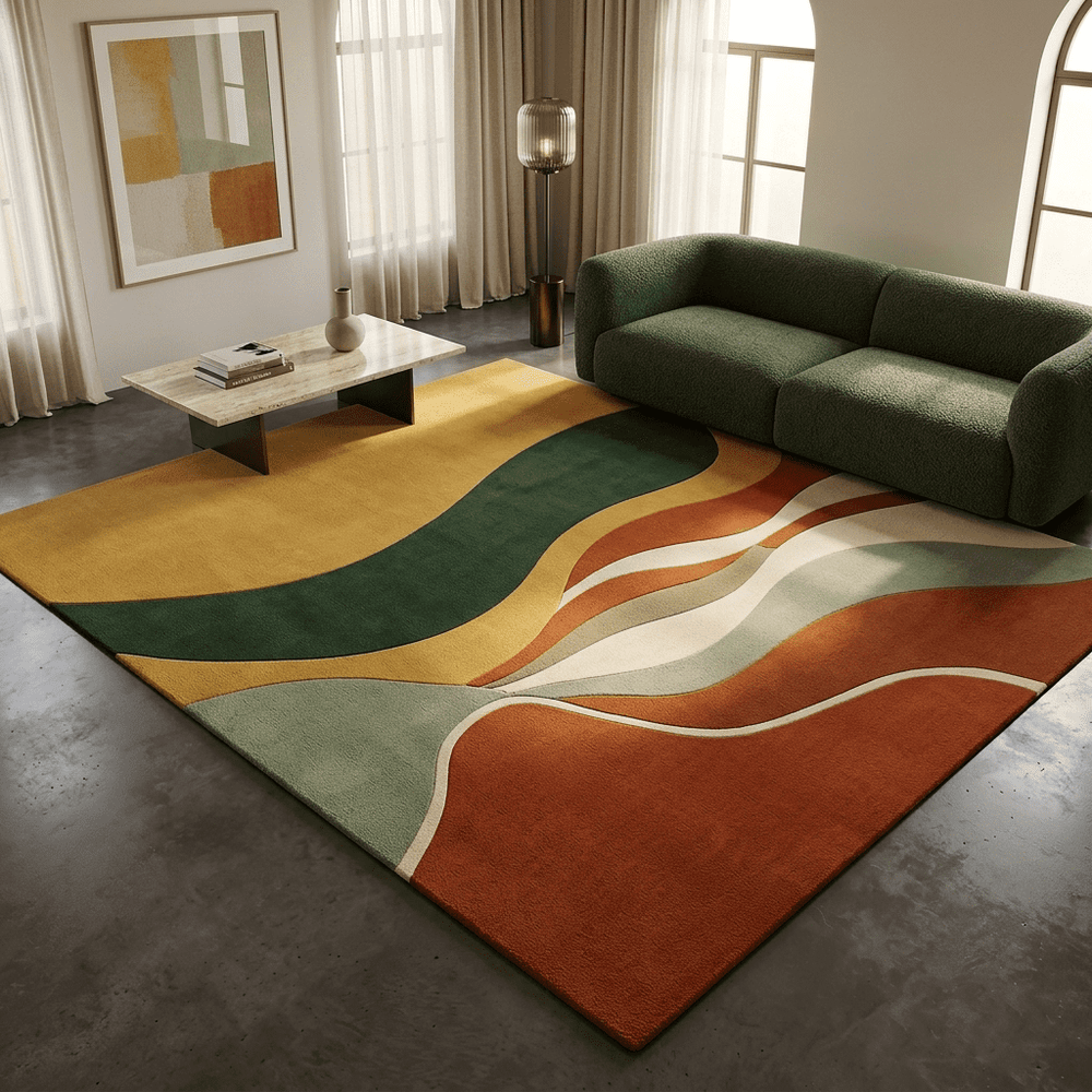 Wave Crest Rug