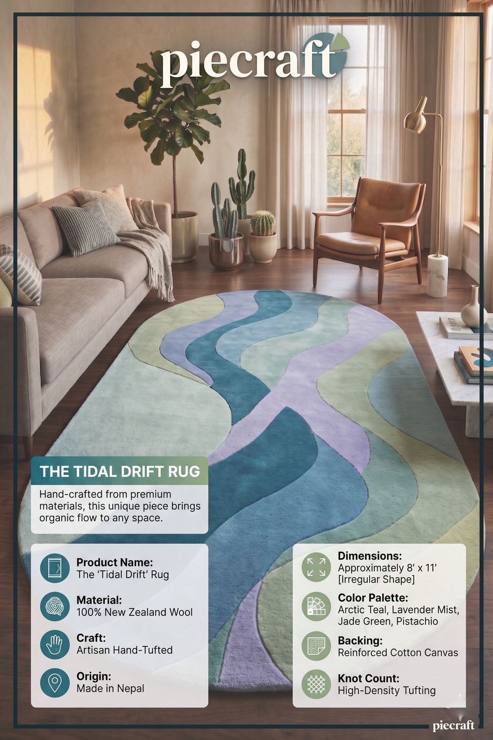 Tidal Drift Rug