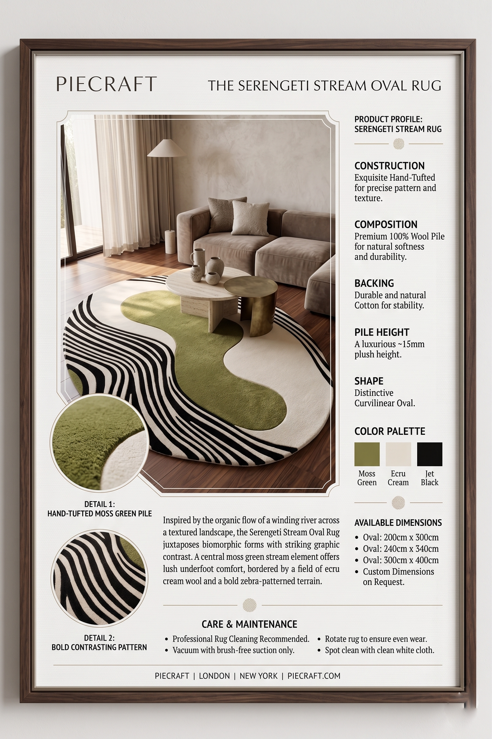 Oral Serengetti Rug
