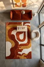 Retro Wave Rug