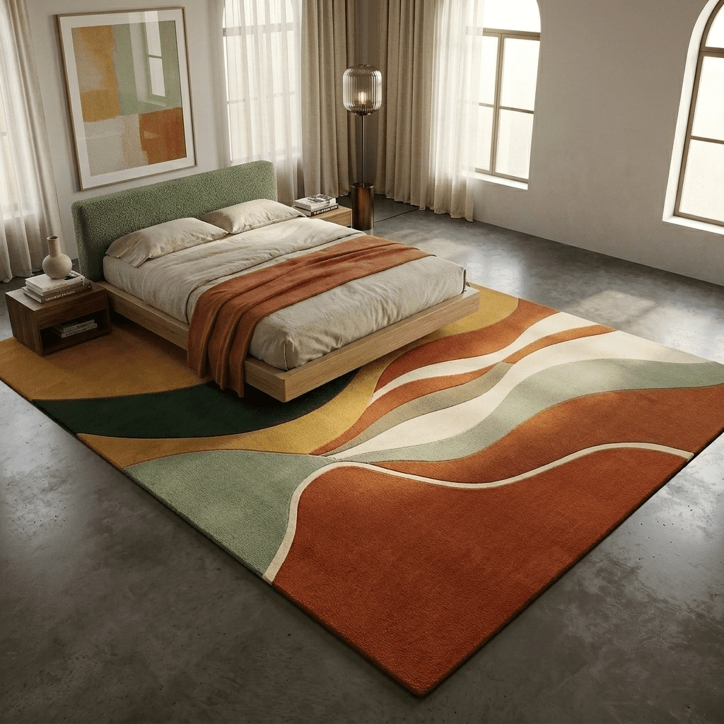 Wave Crest Rug