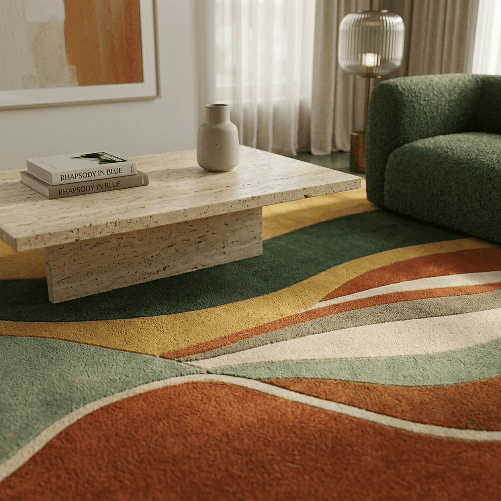 Wave Crest Rug