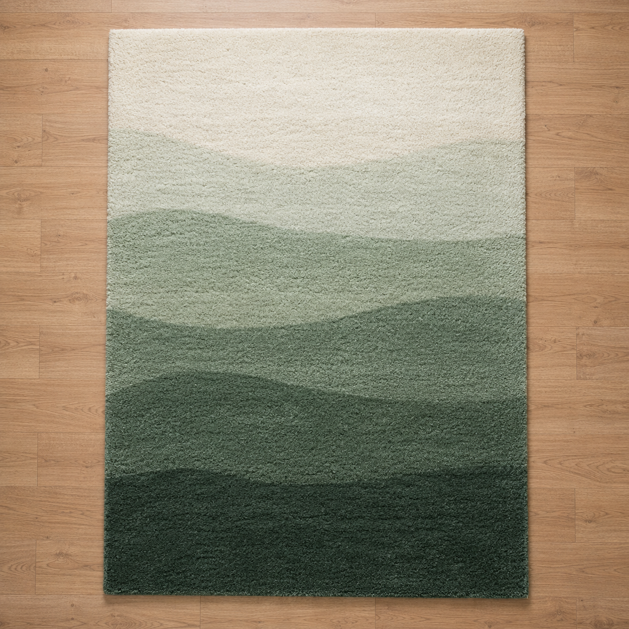 Sage Horizon Rug texture and craftsmanship detail