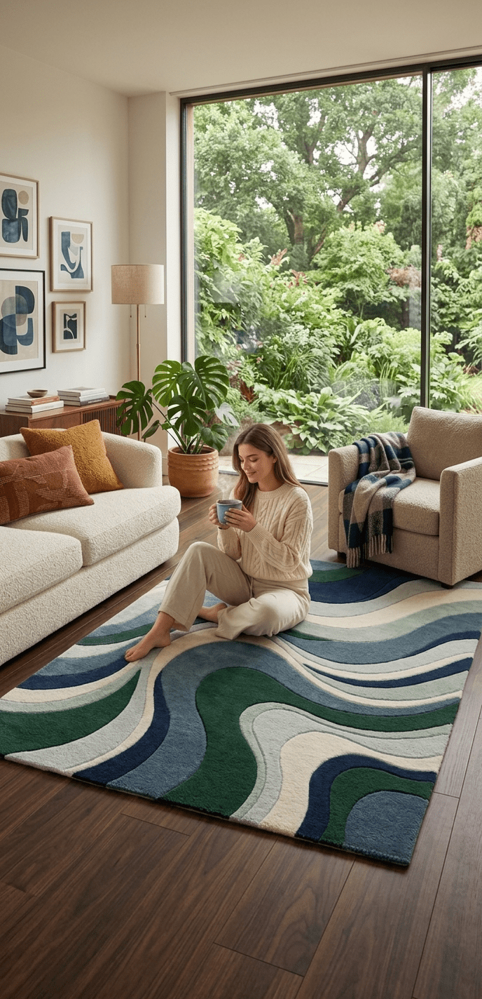 Wave Rug