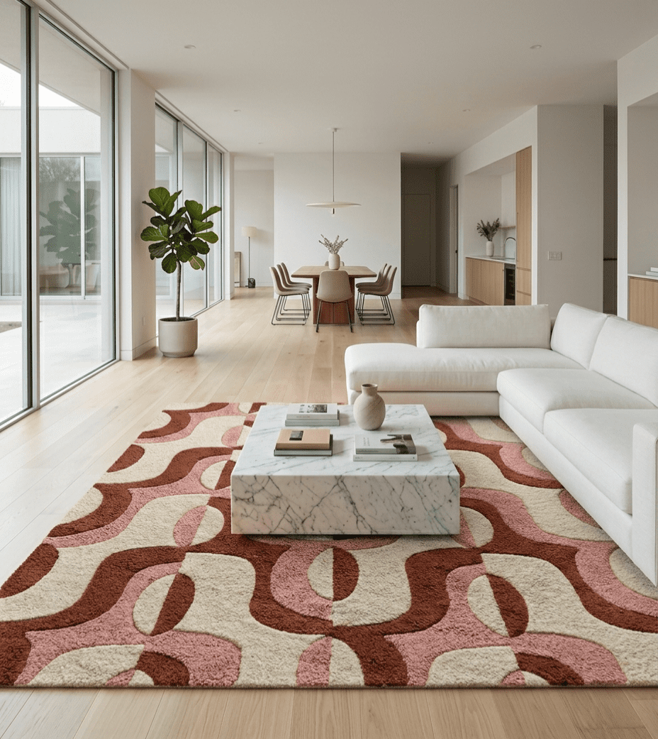 Sienna Swirl Rug