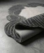 Topographical rug