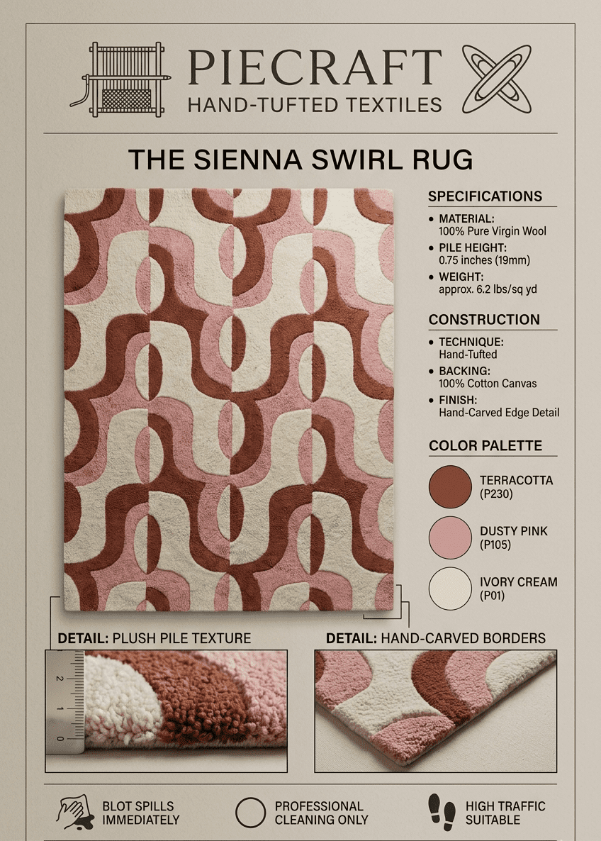 Sienna Swirl Rug
