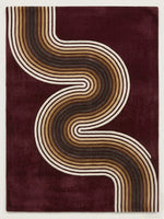Serpentine Wave Rug