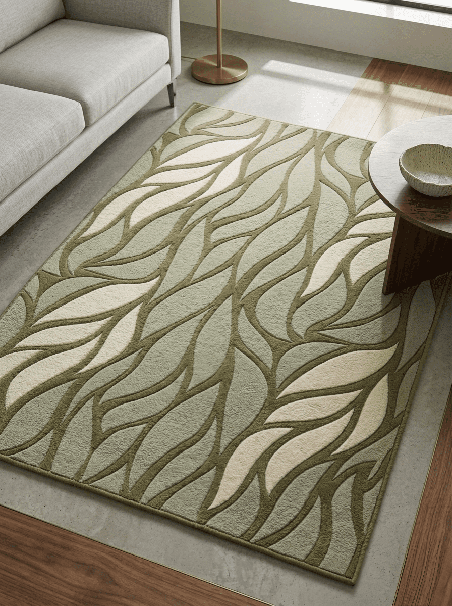 Leaf Wave Rug