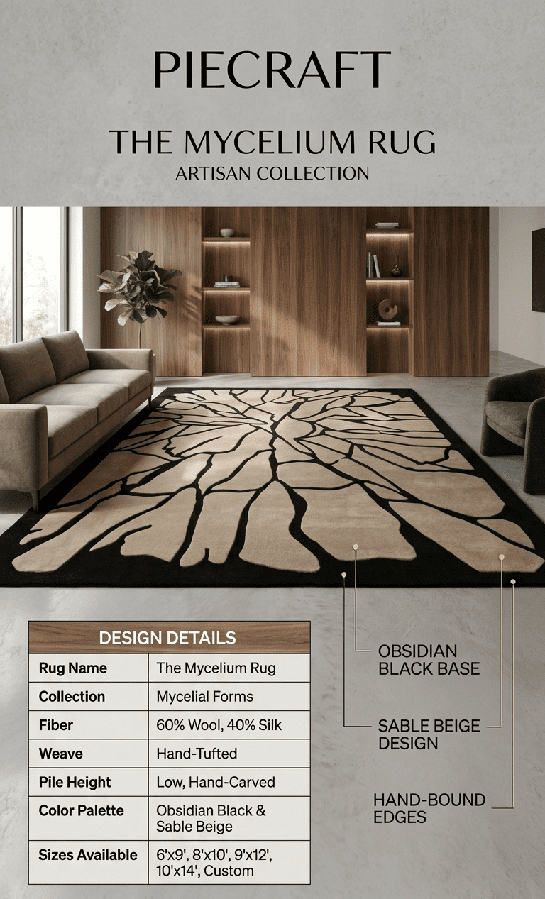 Mycelium Rug