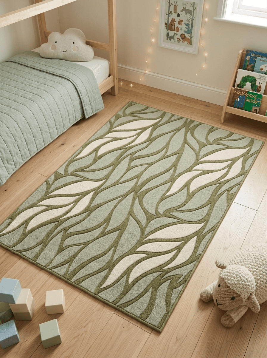 Leaf Wave Rug