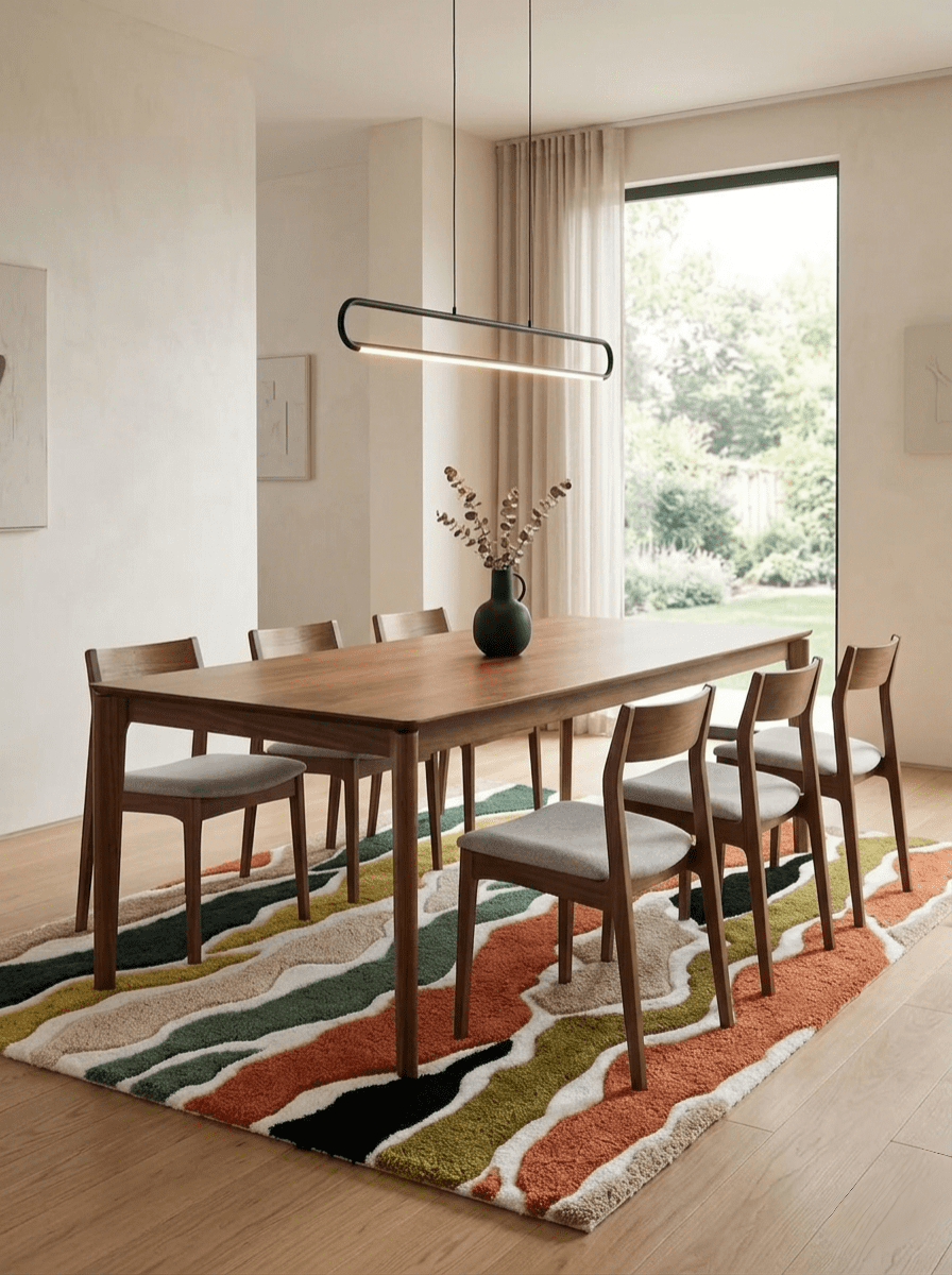 Wave Pattern Rug