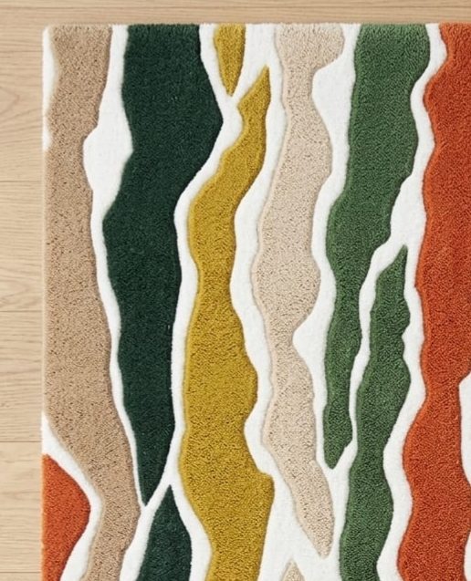 Wave Pattern Rug