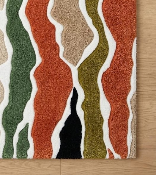 Wave Pattern Rug