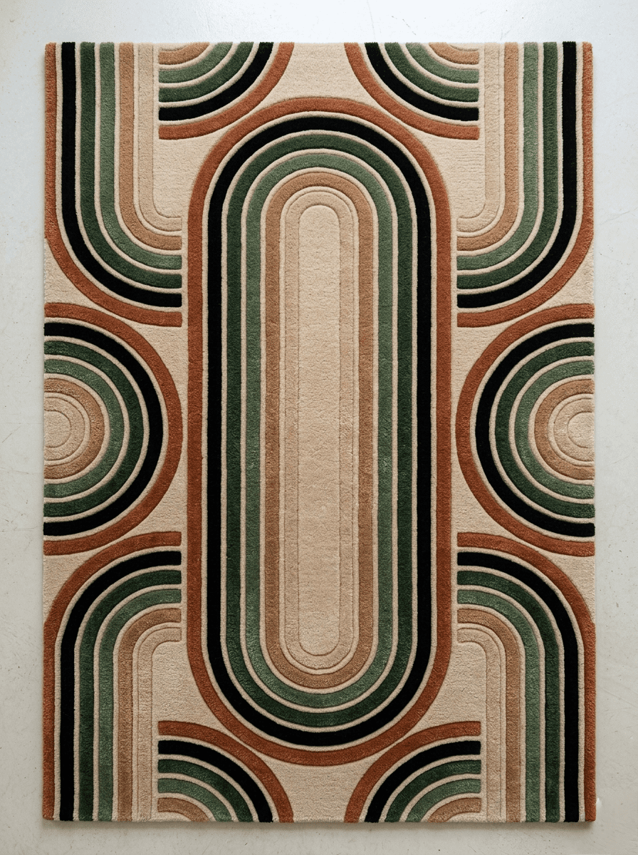 Retro Arc Rug
