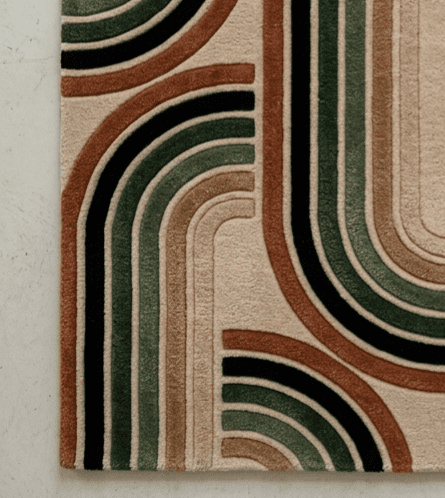 Retro Arc Rug