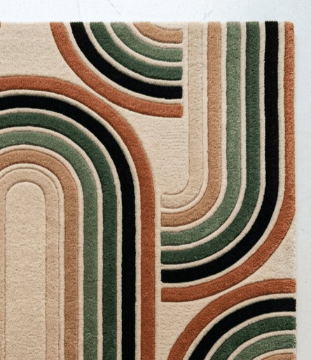 Retro Arc Rug