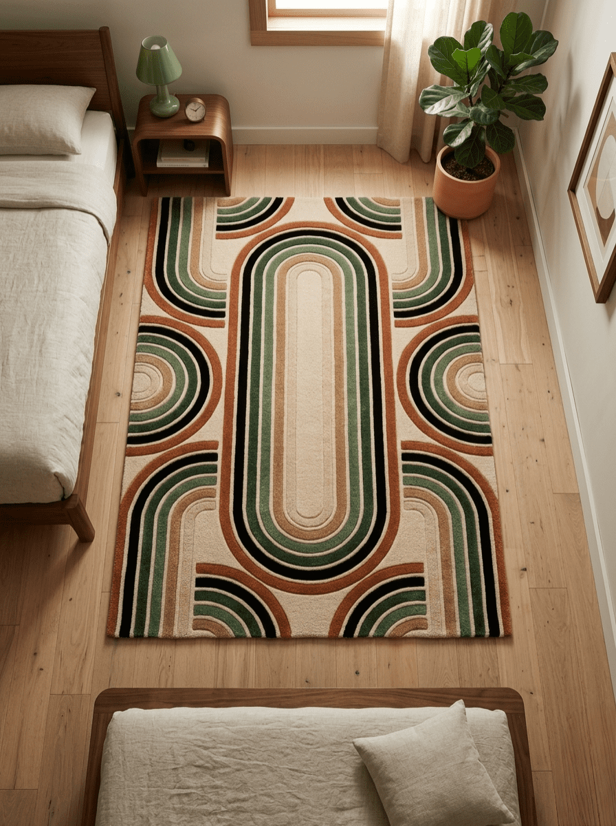 Retro Arc Rug