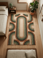 Retro Arc Rug