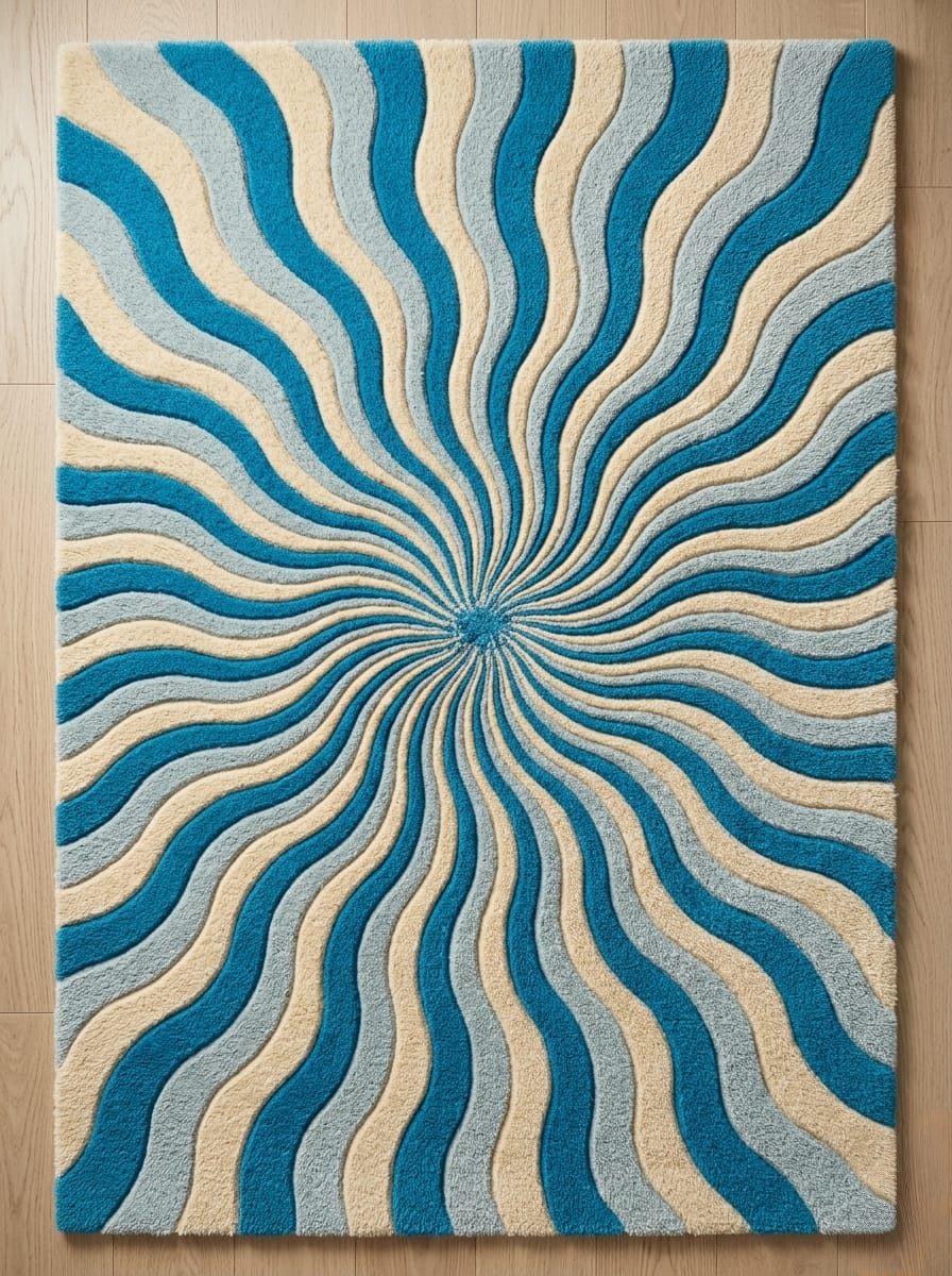 Spiral Vertex Rug