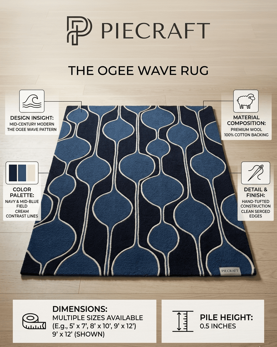 Ogee Wave Rug