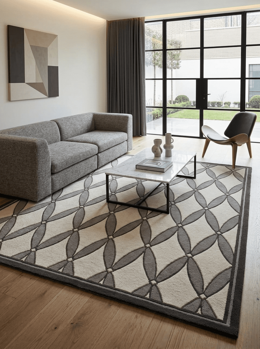 Trellis rug