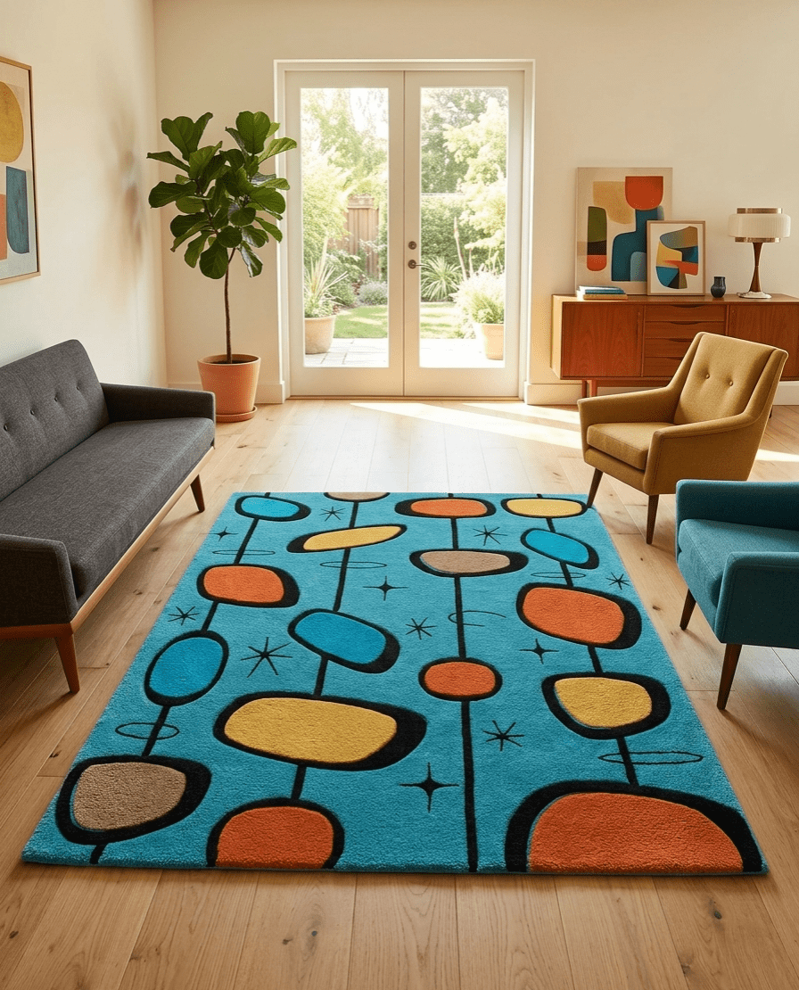 Atomic Orbit Rug