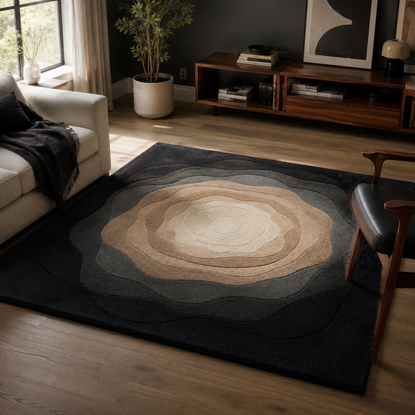 Obsidian Horizon Rug