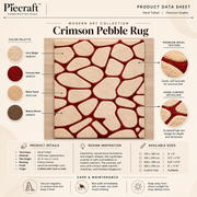 Crimson Pebble Rug