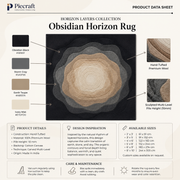 Obsidian Horizon Rug