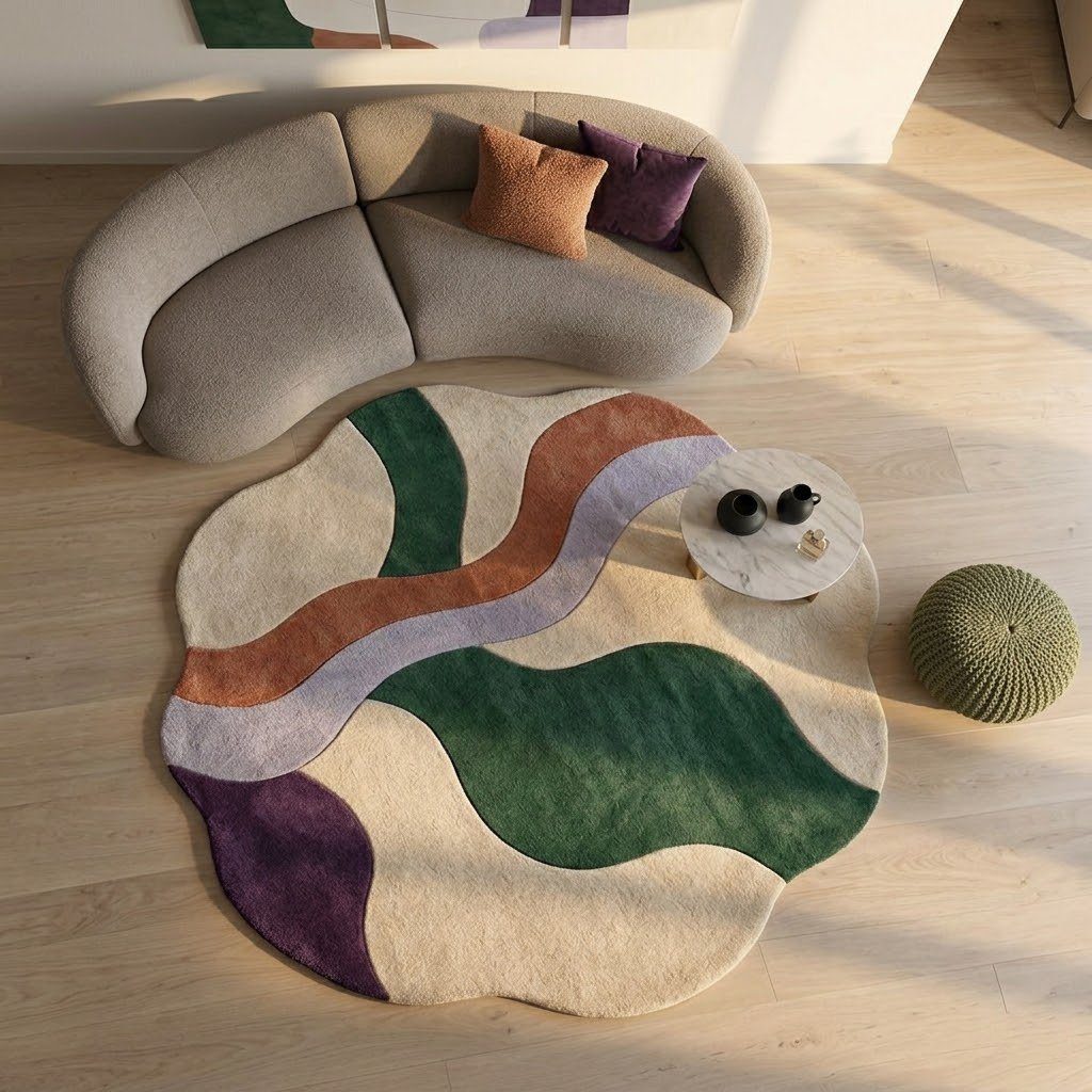 Tidal Contour Rug