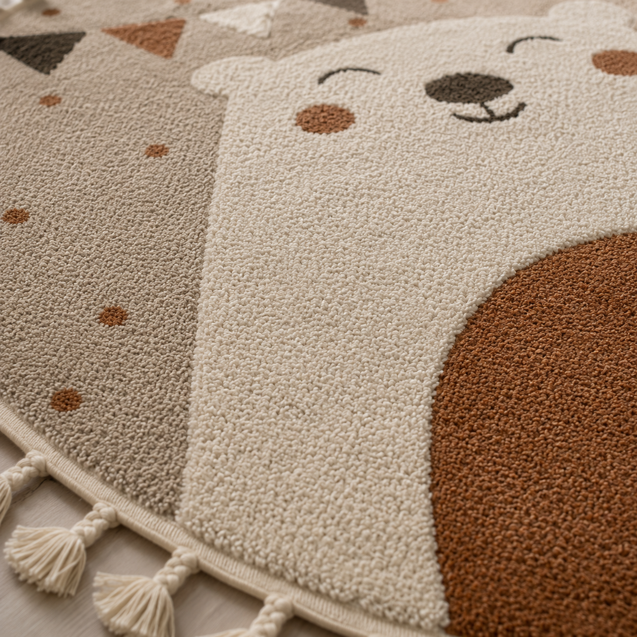Happy Bear rug