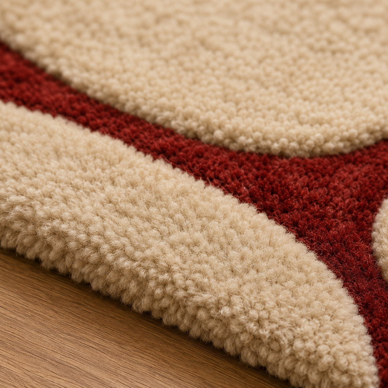 Crimson Pebble Rug