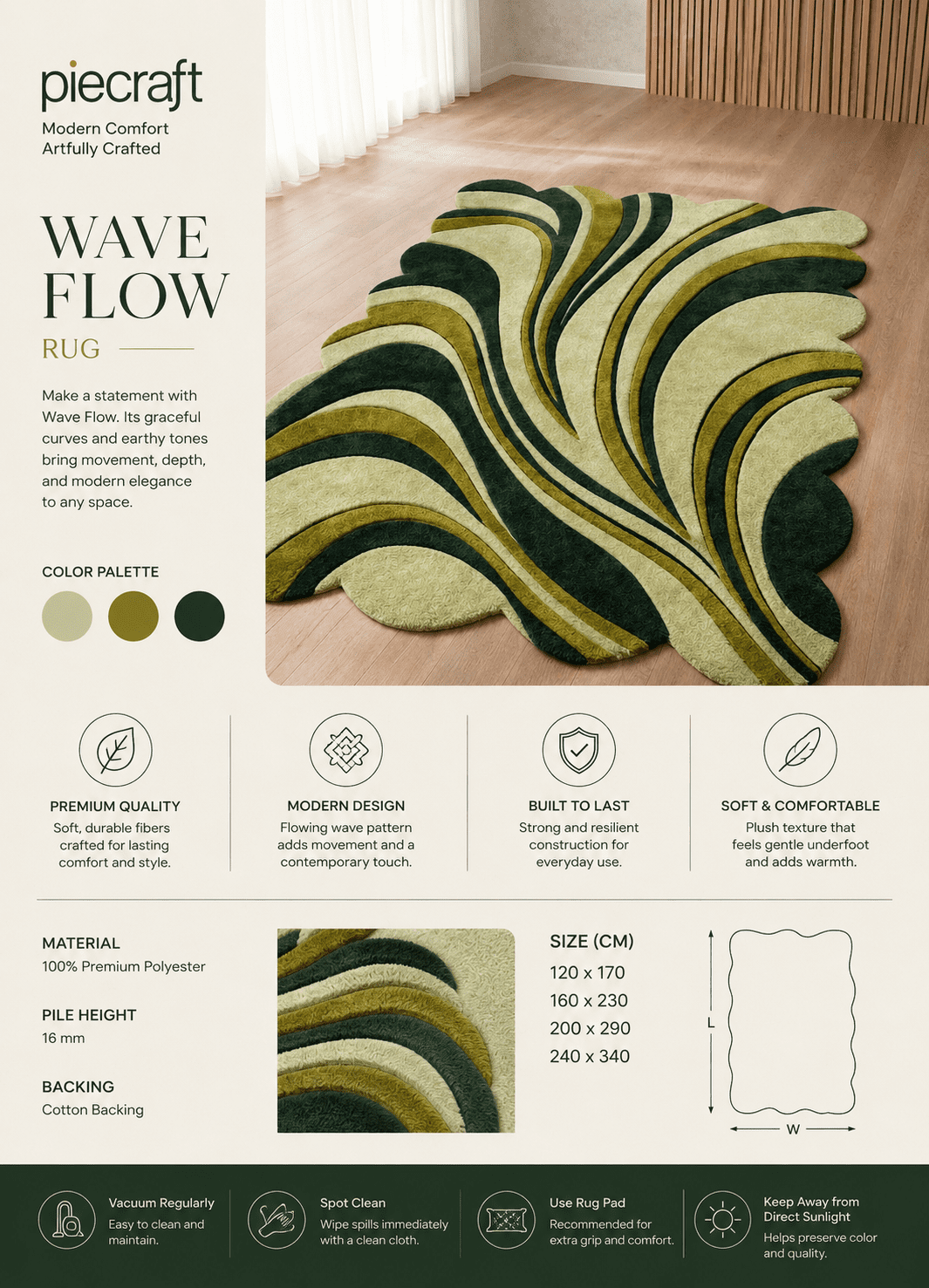 Wave Flow Rug