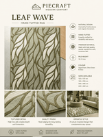 Leaf Wave Rug