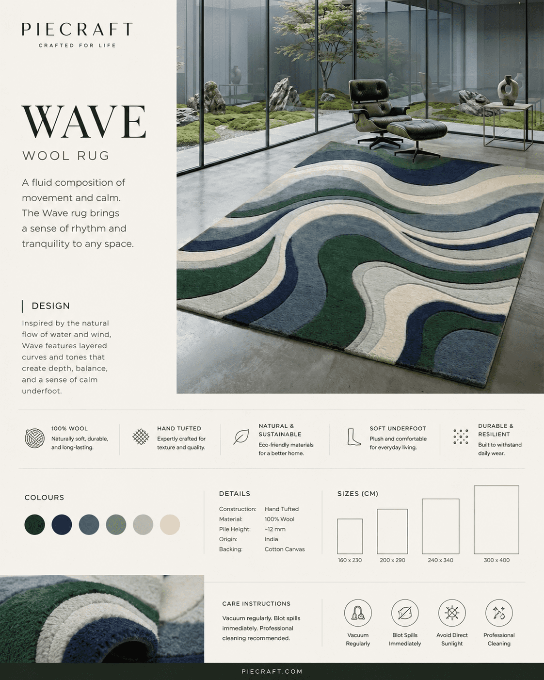 Wave Rug