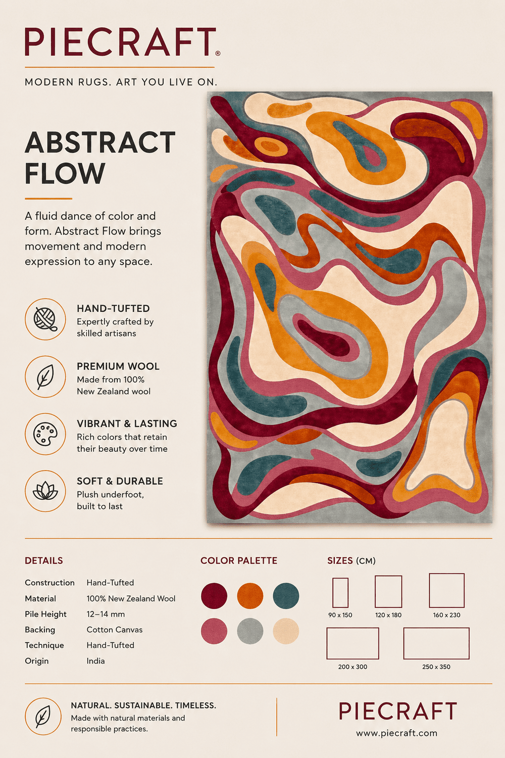 Abstract Flow Rug