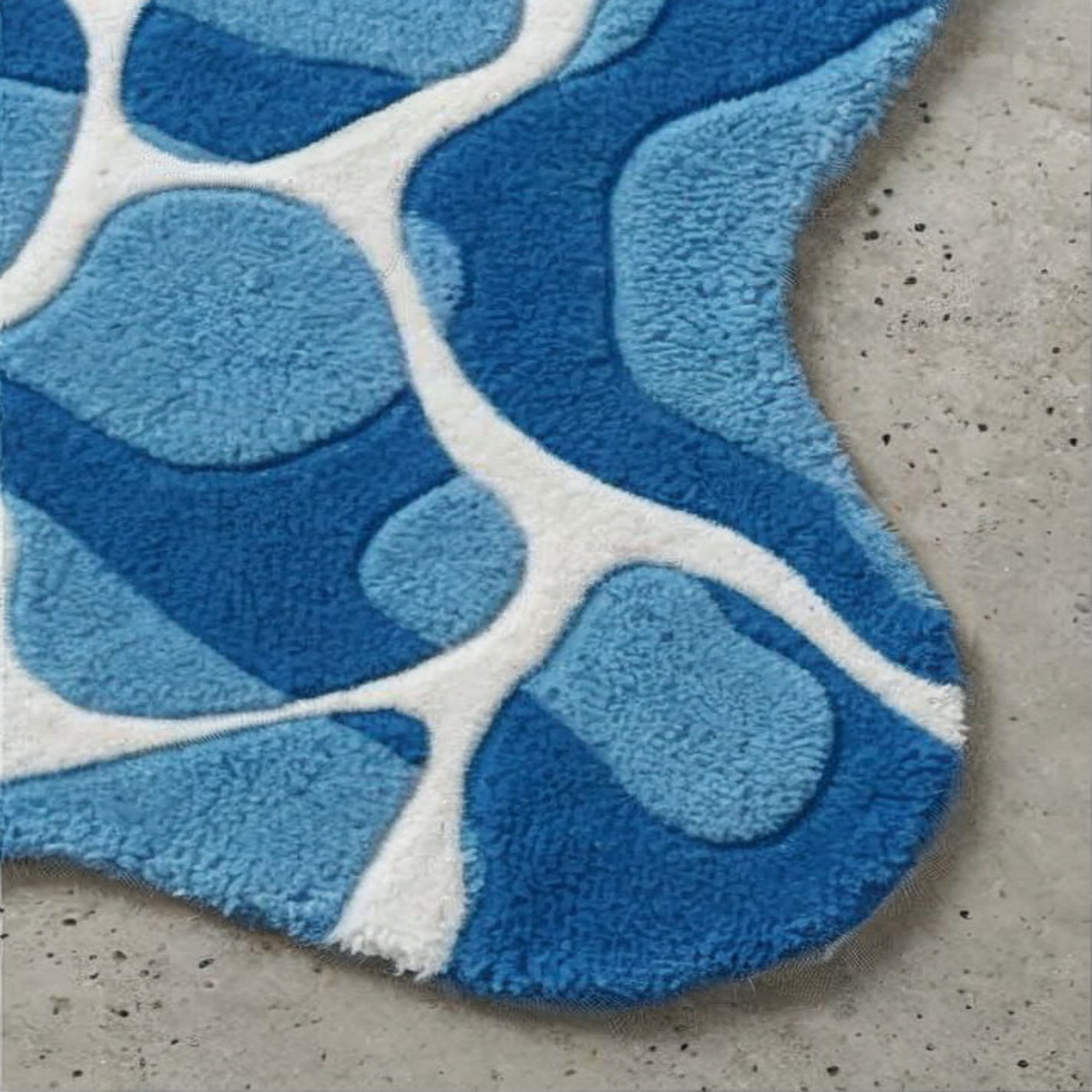 Aqua Caustic Rug