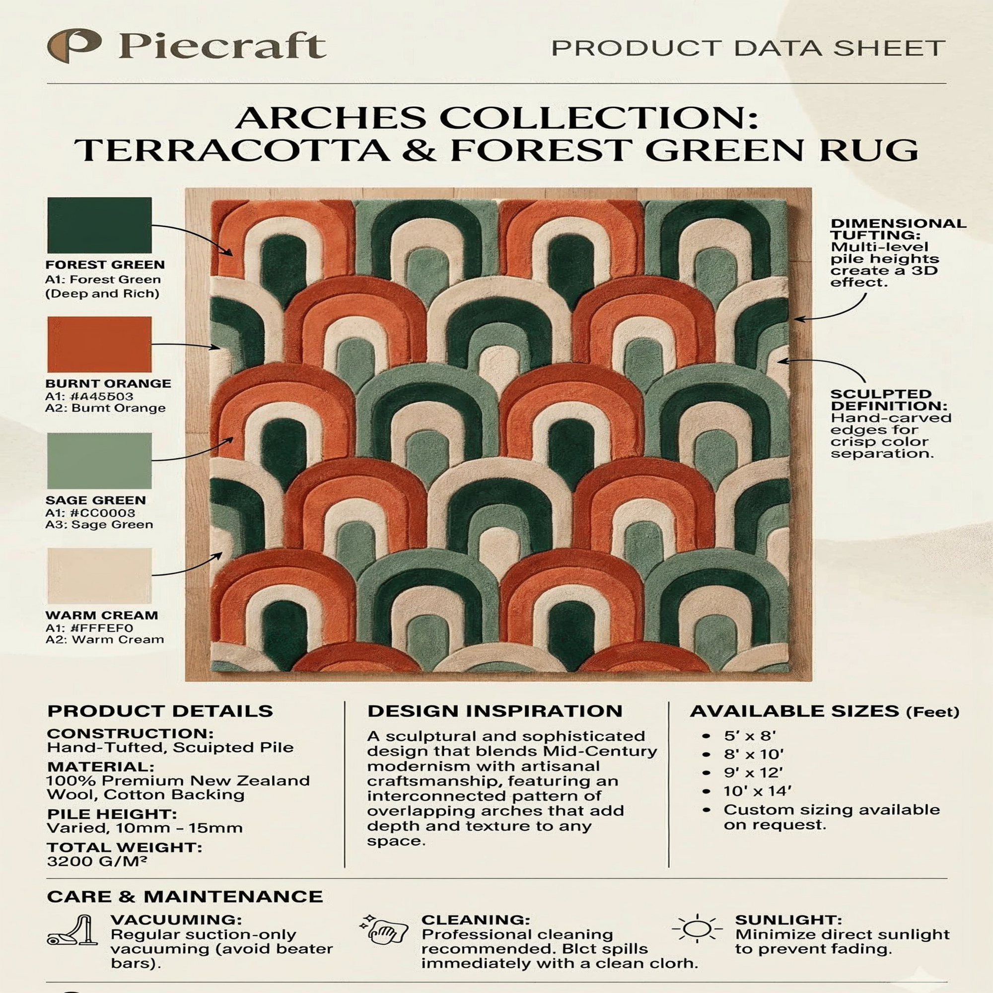 Forest Green Rug