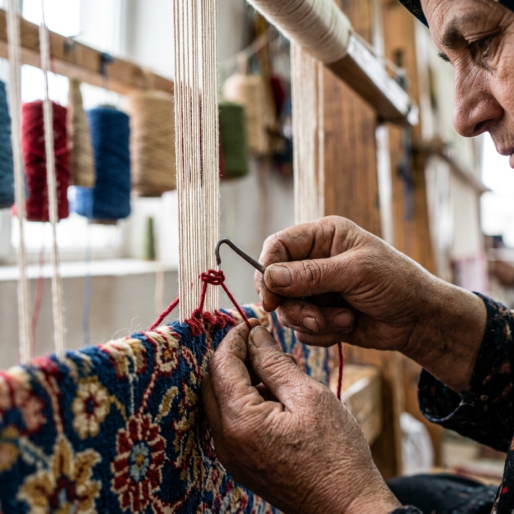 The Hand-weaving Process
