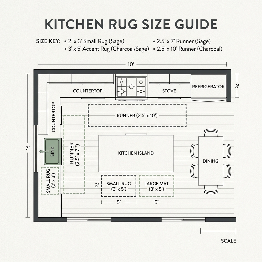 Kitchen Rug Size Guide