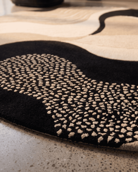 Ripple Rug — alternate view